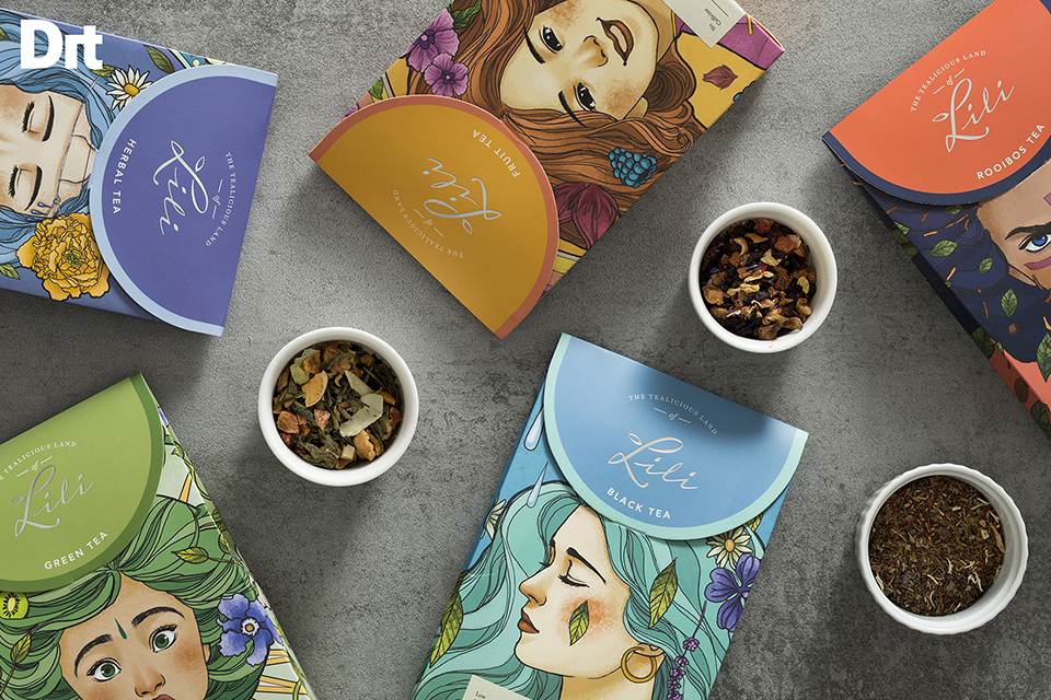 越南进口茶叶包装设计，鲜花、水果茶叶包装设计公司